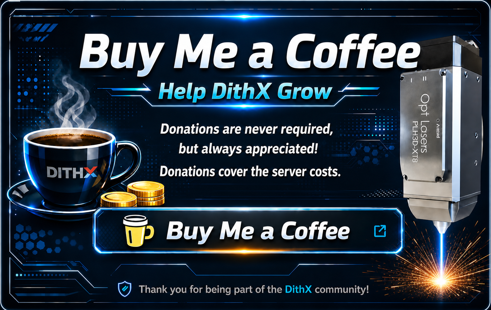Support DithX
